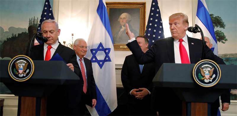 Benjamin Netanyahu and Donald Trump  photo: Carlos Barria, Reuters